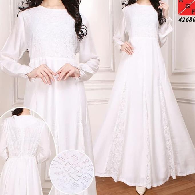 BAJU GAMIS PUTIH GAMIS UMROH BAJU MANASIK DRESS MUSLIM PUTIH BAJU HAJI