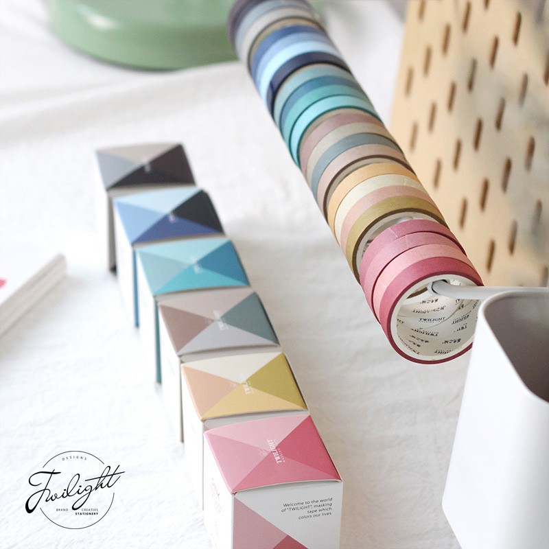 

Masking Tape Set 4pc Twilight Colors (Selotip Dekorasi)