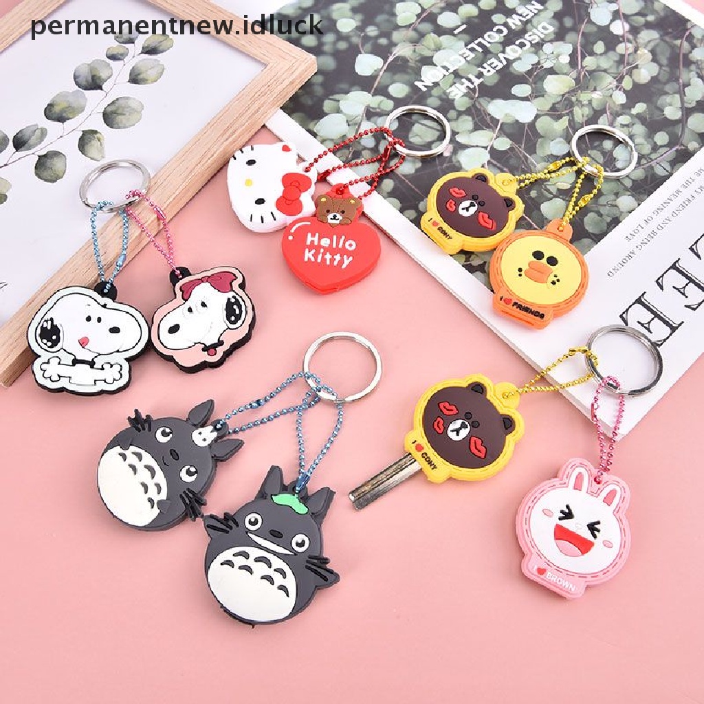 2 Pcs Case Kunci Desain Kartun Hello Kitty Melody Sanrio Kawaii Untuk Dekorasi Kecantikan