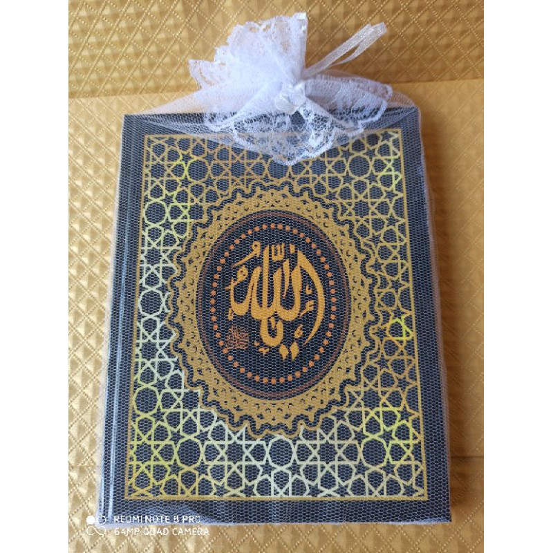 Buku Yasin Hardcover isi 128halaman artpaper + siku dan tile