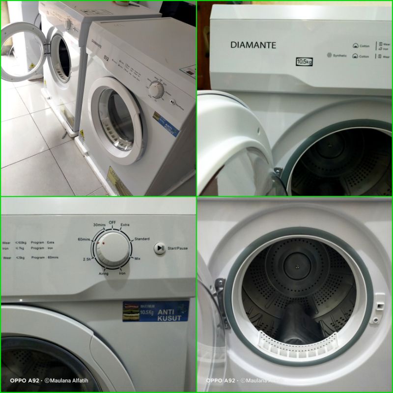 Jual Mesin Pengering Dryer Diamante Kg Sudah Konversi Gas Shopee Indonesia