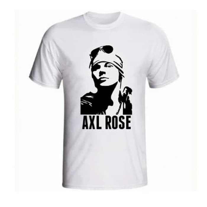 KAOS SHIRT BAJU GUNS N ROSES GNR JAKARTA AXL ROSE