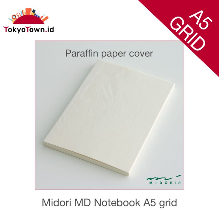 

Spesial Midori Md Notebook Journal A5 Grid Terbatas