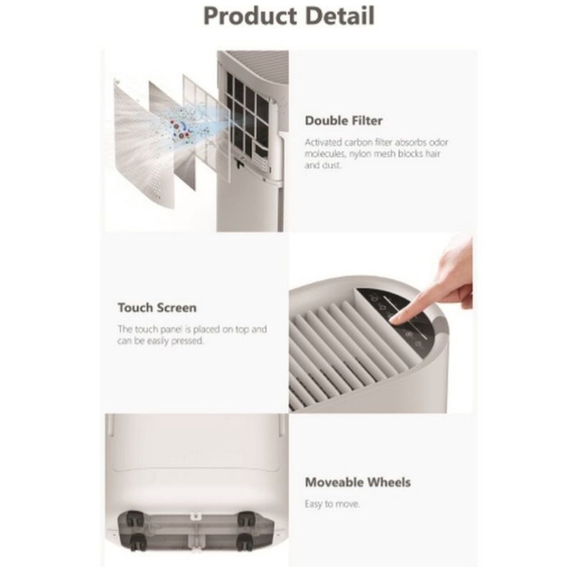 Deerma DT16C Dehumidifier with Anion, Dry shirt, Multifunctional Mode