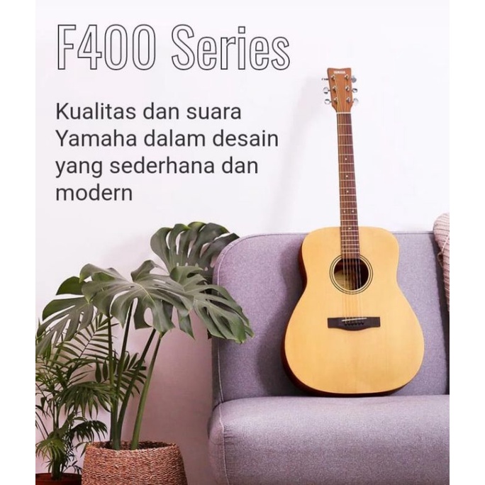 YAMAHA AKUSTIK GITAR F400 F-400 F 400
