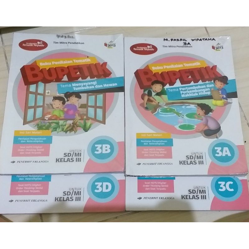 BUPETIK SECOND/BEKAS KELAS 3 3A,3B,3C dan 3D