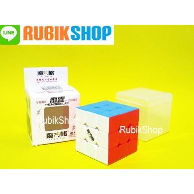 OBRAL Rubik 3x3 : QiYi / MoFangGe Thunderclap V1 with Cube Box Termurah