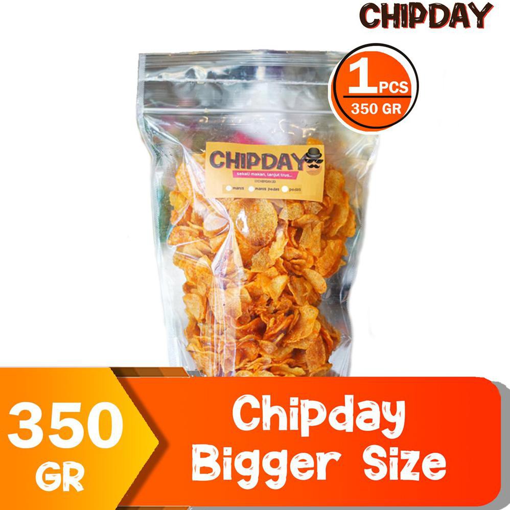 

{BISA COD} Keripik Kentang - Chipday Bigger Size 350Gr TERMURAH [Kode 1|Kode 2|Kode 3|Kode 4|Kode