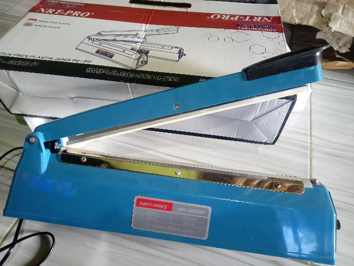 Impulse Sealer / Mesin Press Plastik Body Besi 30 Cm Nrt-pro / Sealer