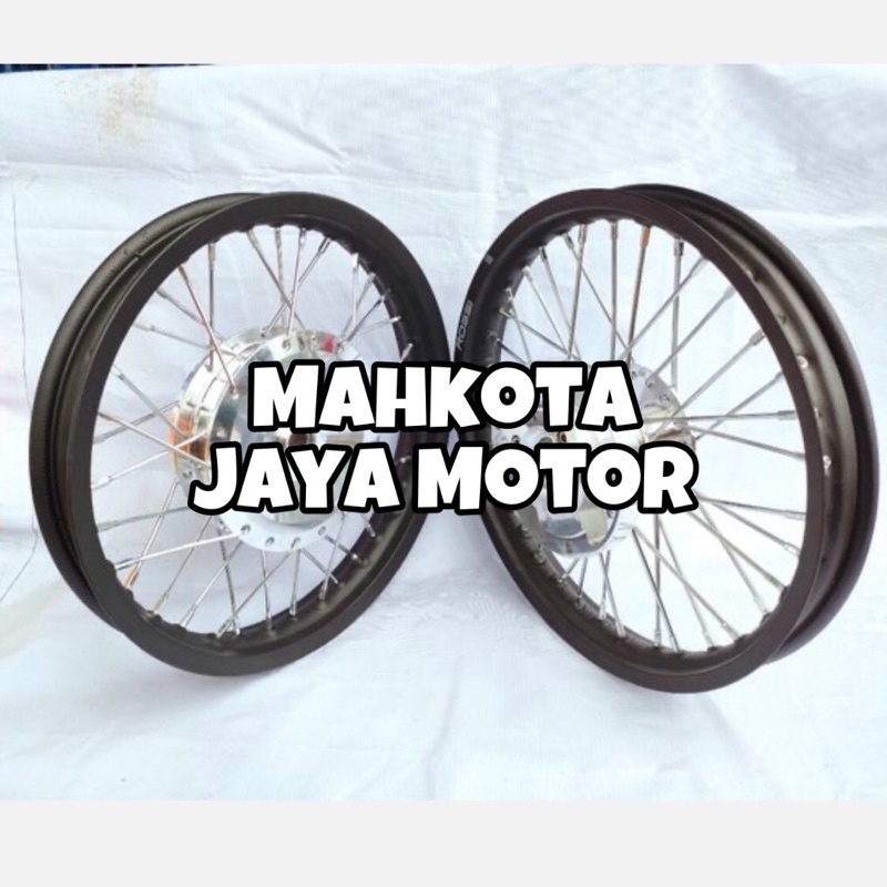 Paketan Stel Velg Nmax Old/New Ring 14 Tromol VND Bonus Stel Jari-jari bisa pilih warna