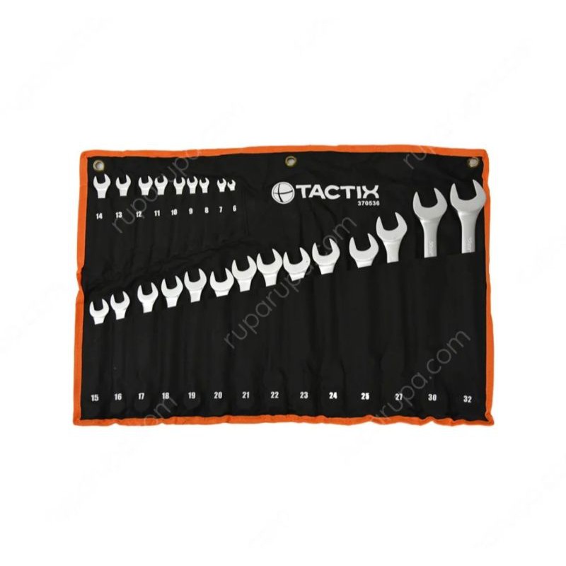 Tactix Kunci Ring Pas 6-32 Mm 23 Pcs