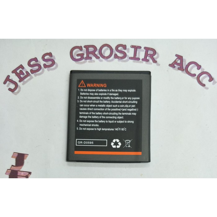 Baterai Battery Batre Double Power Evercoss Evercross Cross ( A33A ) - Hitam