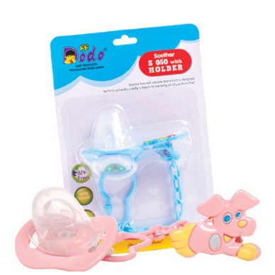 Dodo Dot Empeng Bayi New Born Soother S 050 With Holder DST010