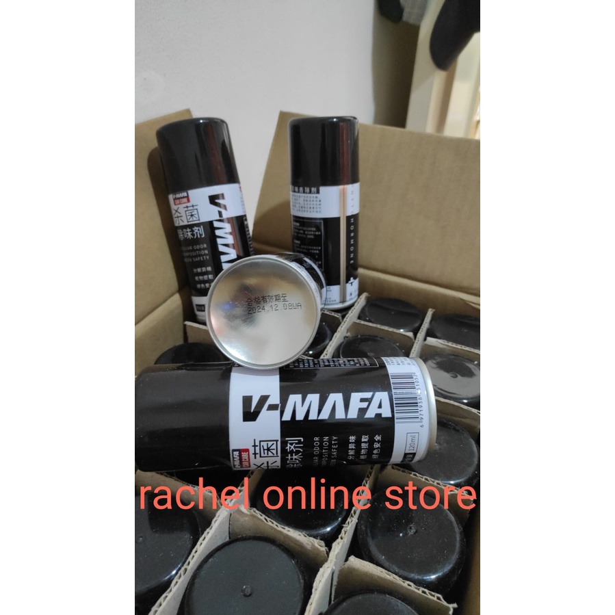 Penghilang Bau Penyegar Udara V-MAFA Car Care Anti Bakteria 120ml Fogging Mode