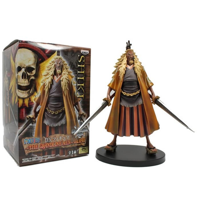 Action Figure PVC DXF GLM Grandline Men Shiki One Piece luffy ace  ER-804