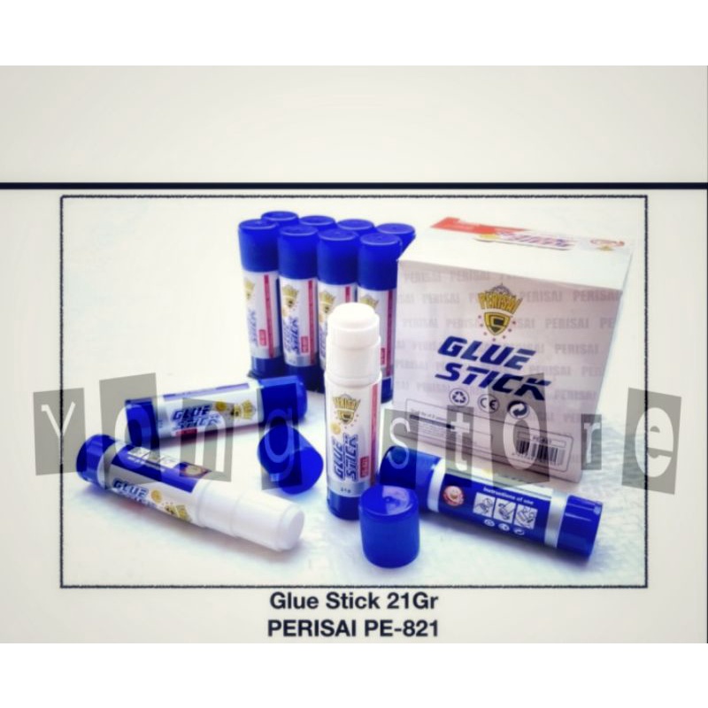 

Lem Stik Perisai 21gr / Glue Stick PE-821 (PCS) / Lem Kertas Besar / Lem Stik Murah Grosir