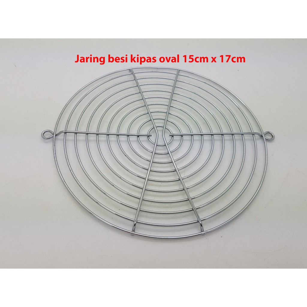 Jaring Besi Fan OVAL AC Kipas 15cm x 17cm