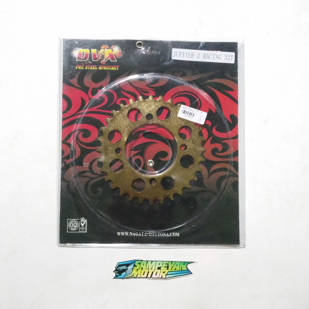 Gir Gear Ger Belakang Yamaha Jupiter Z RXZ King DVX Gold 415 X 28 29 30 31 32 33 34 37 38 39 40