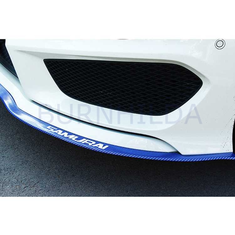 Stiker mobil Carbon Fiber Anti Collision Strip Bumber Mobil accesoris mobil burnhilda