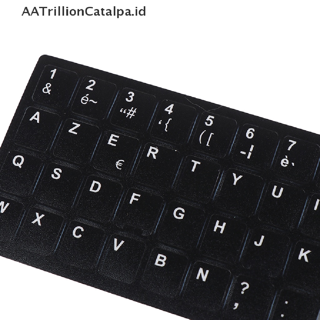 Aatrillioncatalpa Stiker Anti Air Gaya Spanyol / Perancis / Korea / Thailand Untuk Layout Keyboard Laptop