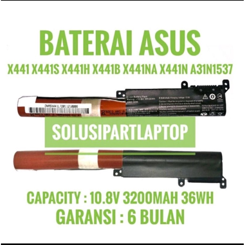 Baterai Laptop Asus Original  X441M  X441C X441S