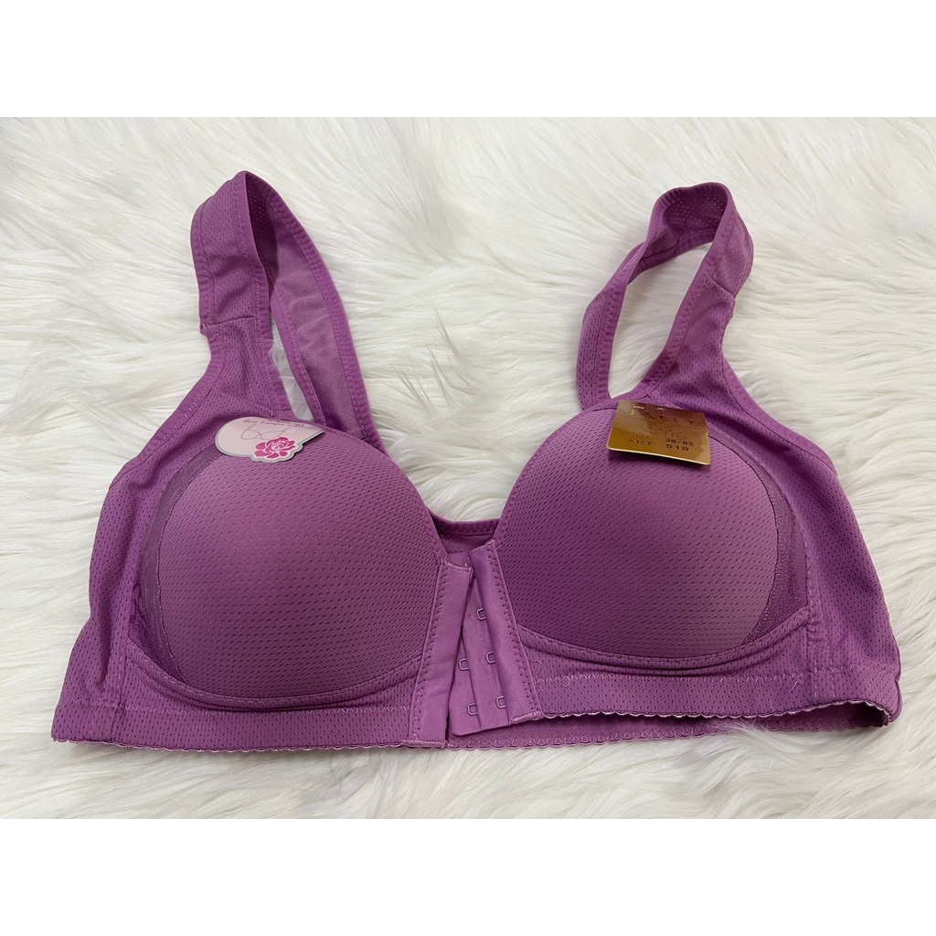 Bra / BH Tally 519 (Cup Besar, Buka Kait Dari Depan, Busa Tipis, Tanpa Kawat) TALLY BRA BH 519 I SIZE 36-42 I TANPA KAWAT I BUSA TIPIS I KANCING/ KAIT DI DEPAN | CUP C