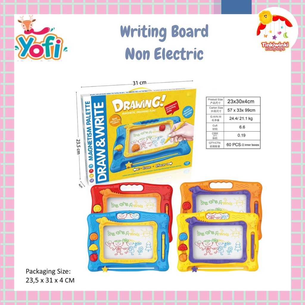 YOFI Writing Board Non Electric B099 mainan anak