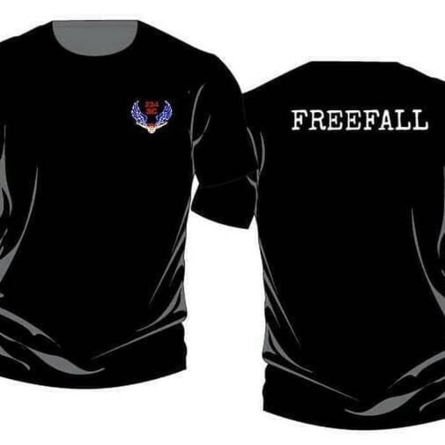 Tshirt Kaos baju 234 SC FREEFALL