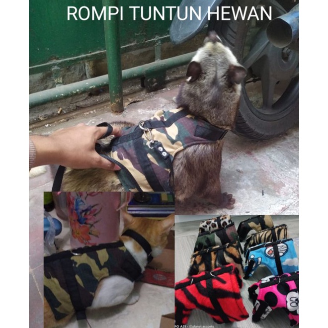 HARNES ROMPI KUCING MUSANG