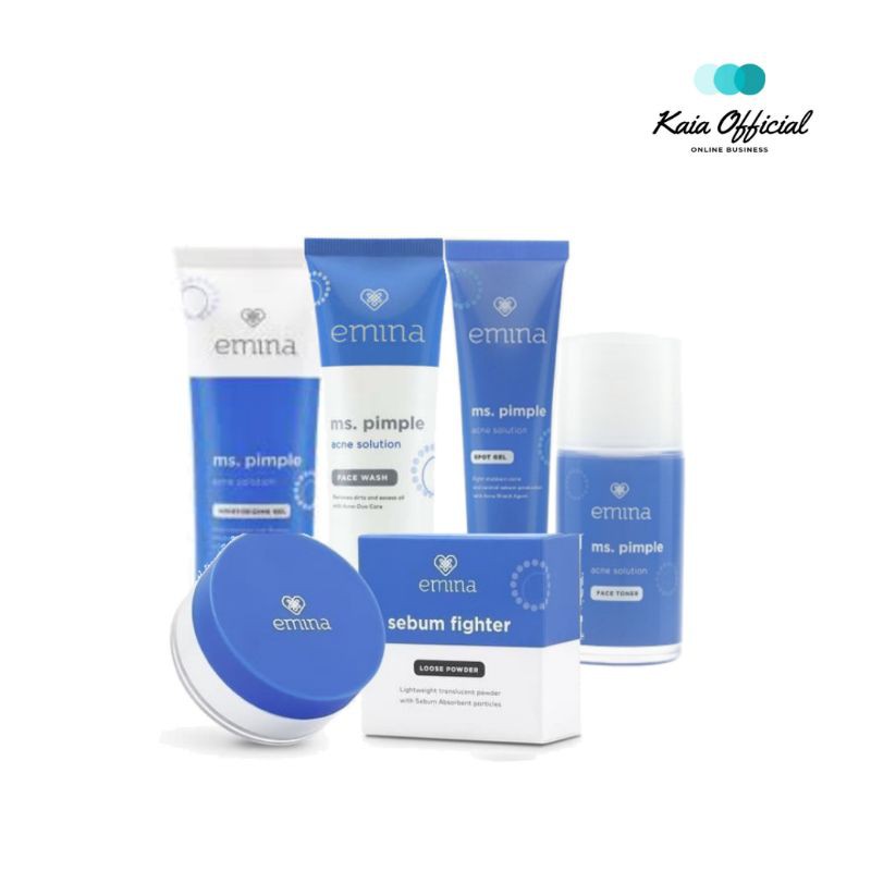 Emina Acne Solution Ms. Pimple Set Skincare Kulit Berjerawat