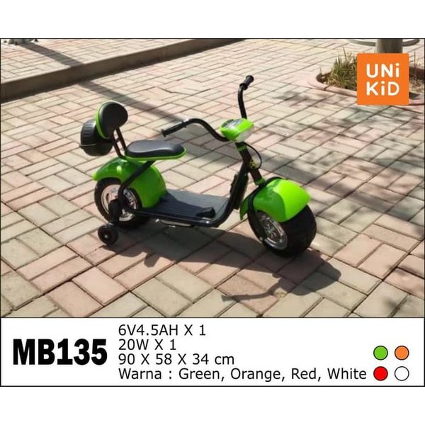 Motor Aki Anak Unikid MB-135 Sekuter Aki Anak