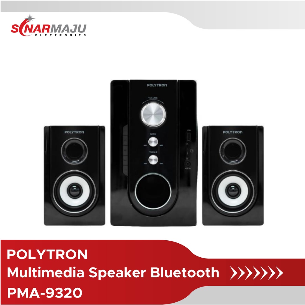 Multimedia Speaker Bluetooth Polytron Portabel PMA-9320 PMA9320