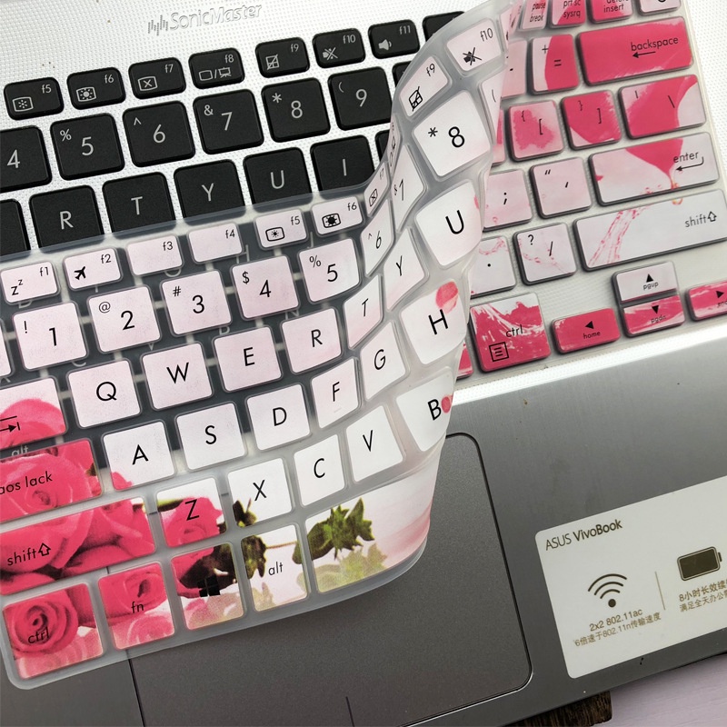 For 14inch ASUS S4200UQ S4000UA Soft Ultra-thin Silicone Laptop Keyboard Cover Protector