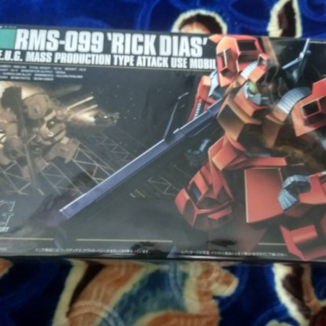 hg 1/144 rms-099 rick dias bandai