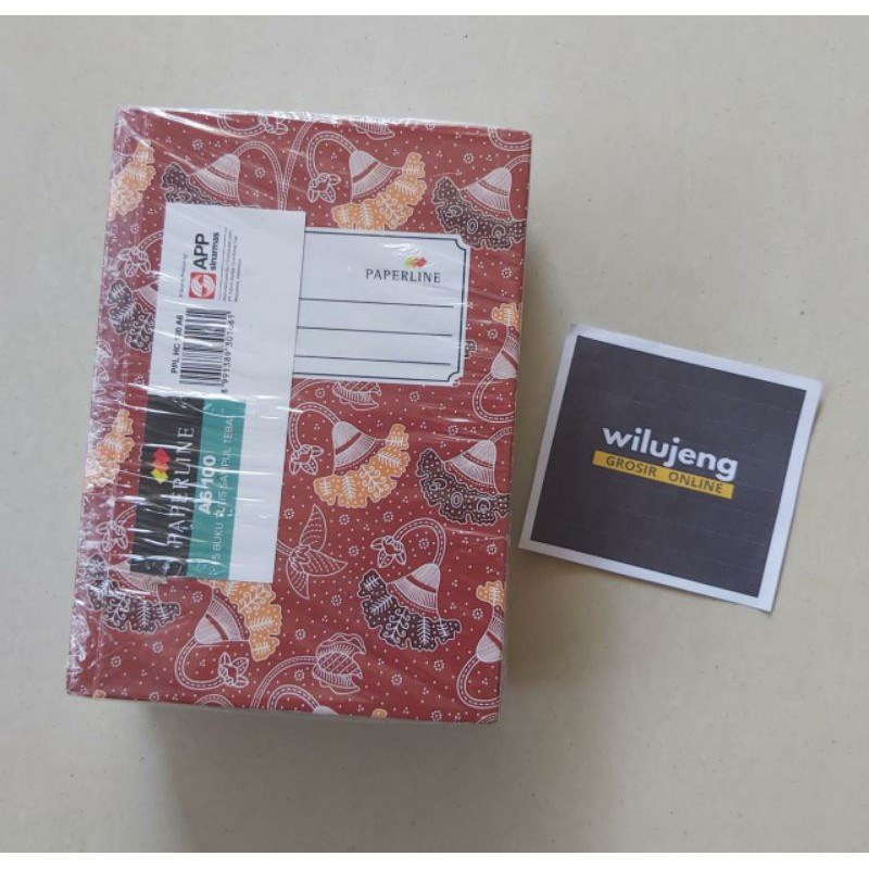 

Buku Hardcover A6 Oktavo 100 Paperline (pcs) (160gr)