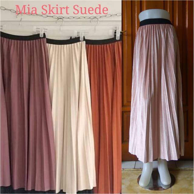 Rok Maxi Skrit / Mia Skirt Suede