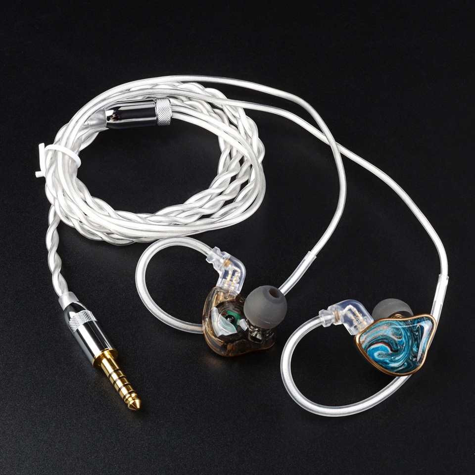 Nicehck NX7 MK4 Earphone In ear HIFI 7 Driver Unit Hybrid 0.78mm 2 Pin Dengan Kabel Bisa Dilepas MK3