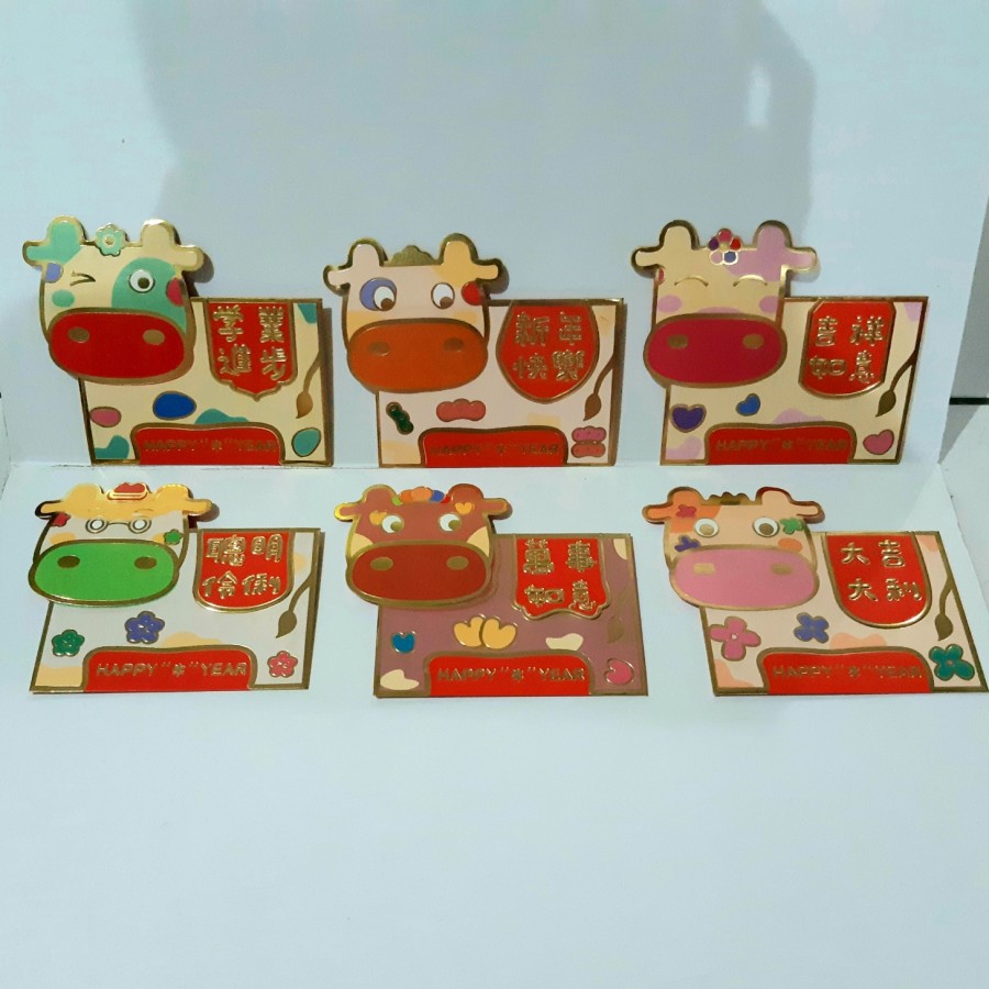

angpao imlek 2021 shio kerbau LL0391 termurah LIMITED EDITION