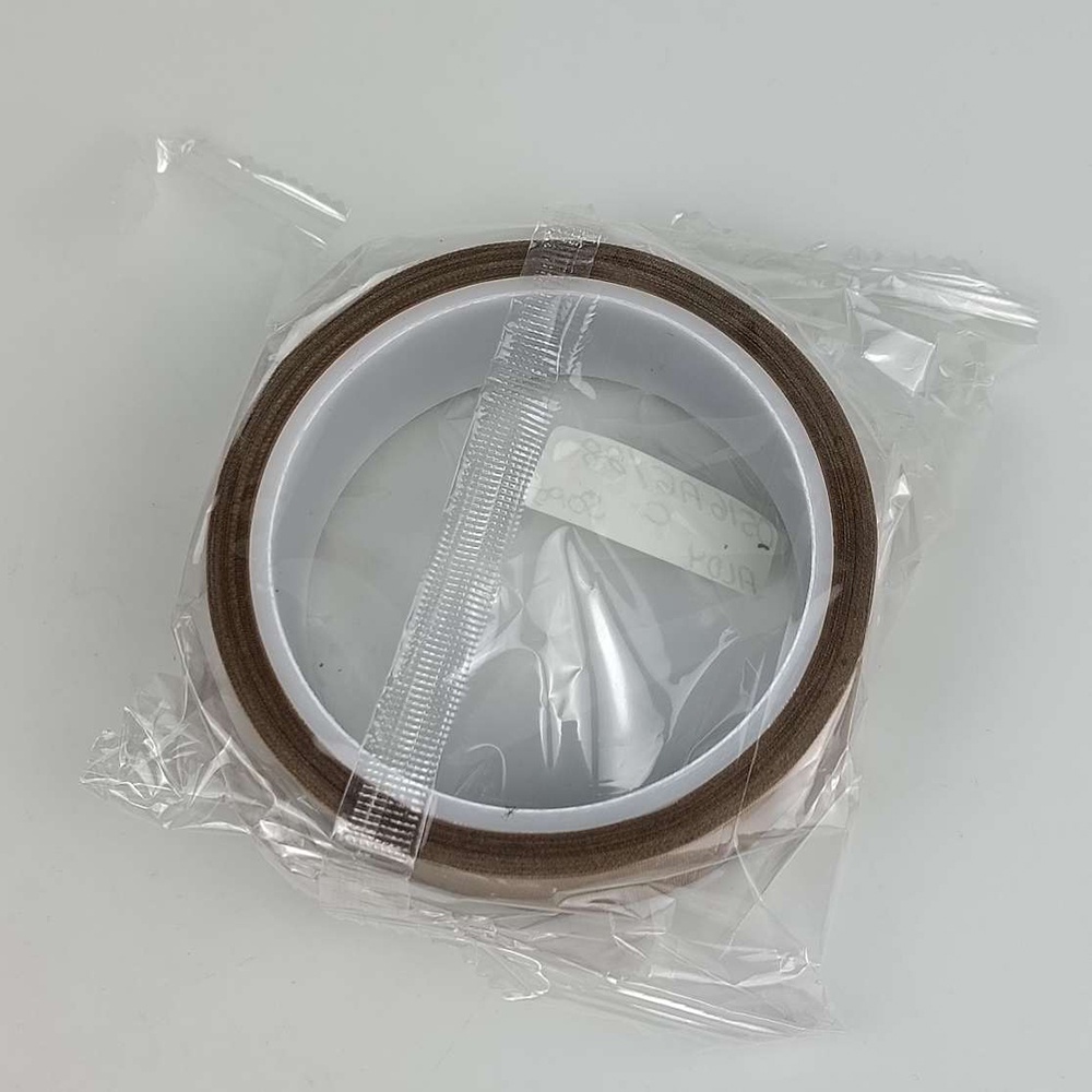 Tape Lakban PTFE Heat High Temperature Adhesive Insulation 10m x 30mm x 0.18mm - TF10M - Brown