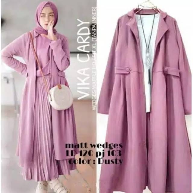 Vika cardy pakaian wanita fashion muslim