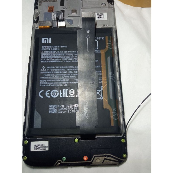 pcb board chargee poco f1 set original fleksibel atas bawah
