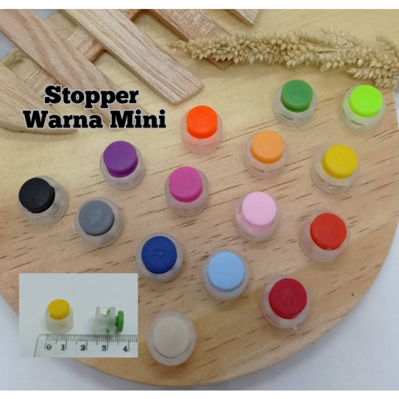 Stopper Bulat Bening Stopper Klakson Warna warni Stopper Bulat Warna Warna Stopper Bulat Mini