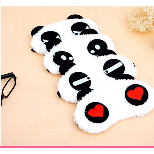 Penutup Mata Tidur Karakter Panda / Sleeping Eye / Eye Cover Panda Lucu / PENUTUP MATA MOTIF PANDA /PENUTUP MATA / TUTUPAN MATA