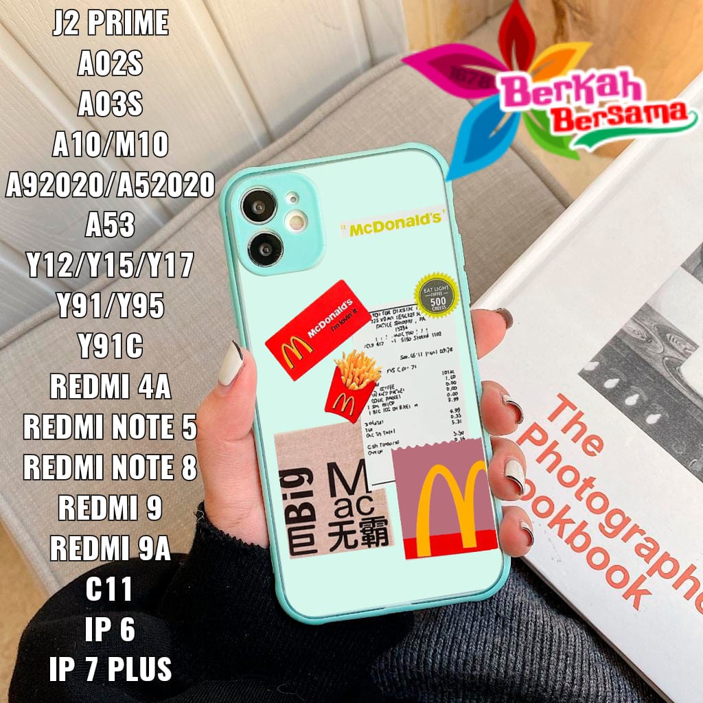 SS087 SOFTCASE PELINDUNG KAMERA MCD IPHONE 6 6S 7 7G 8 8G 6+ 7+ 8+ X XS XR BB6097