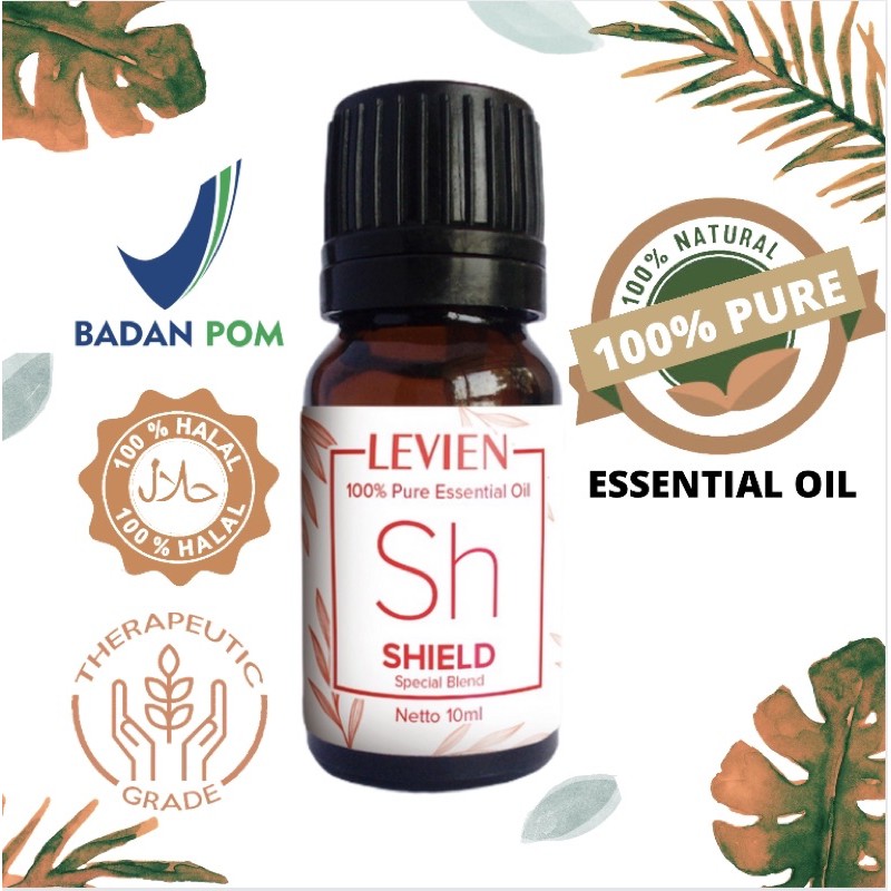 LEVIEN 100% PURE ESSENTIAL OIL “SHIELD/ IMMUNE BOOSTER"