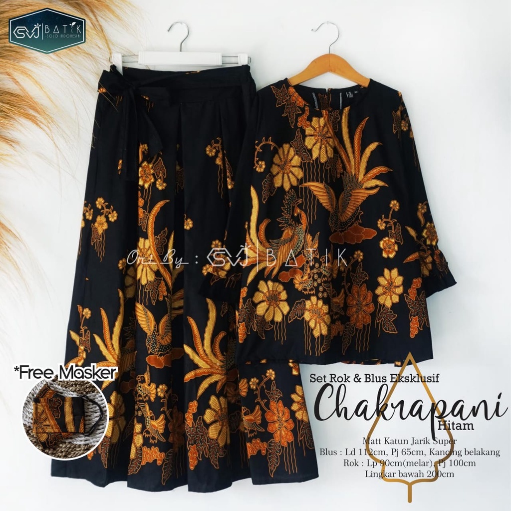 Set Rok & Blouse Batik Cakrapani