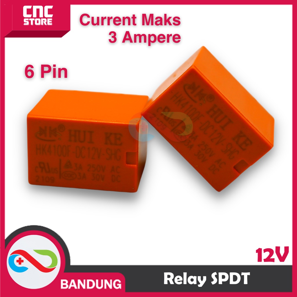 RELAY SPDT 1 CHANNEL 12V JRC-21F 250VAC 30VDC 3A