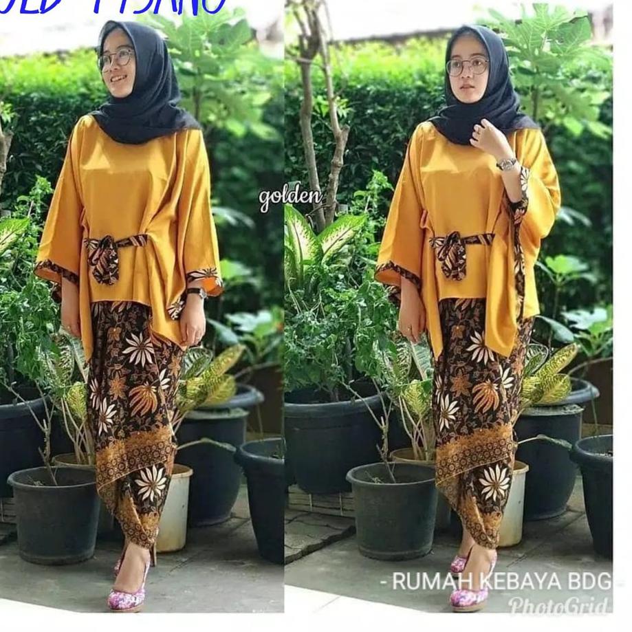 BATWING LIST PITA SET ROK LILIT/ KEBAYA MODERN/ KEBAYA MURAH RUMAH KEBAYA BANDUNG RUMAH SONGKET BAND