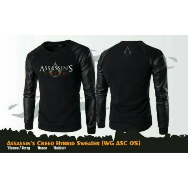 Sweater Jaket Anime Game Assassin's Creed Hybrid Sweater Jacket (WG ASC 05)
