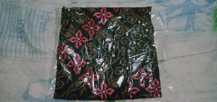 Batik Kalongan Hrb026 Kenongo Kemeja Hem Pendek Padi Pekalongan 64